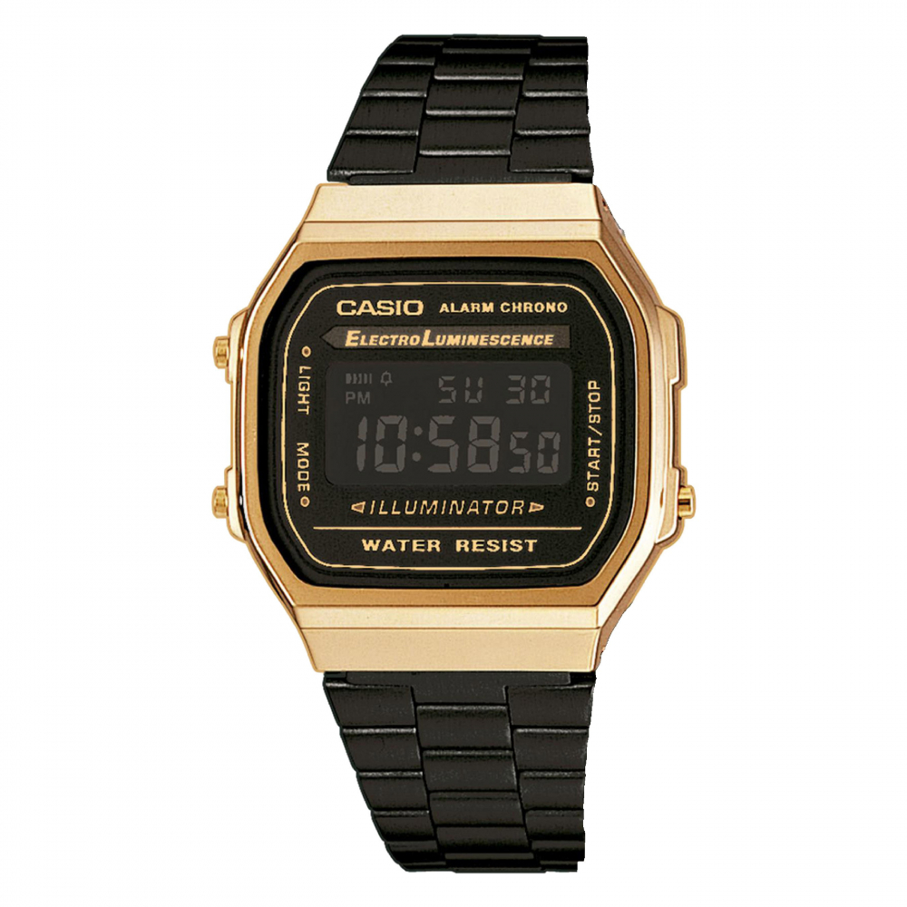 MONTRE RETRO NUMERIQUE NOIRE-Casio