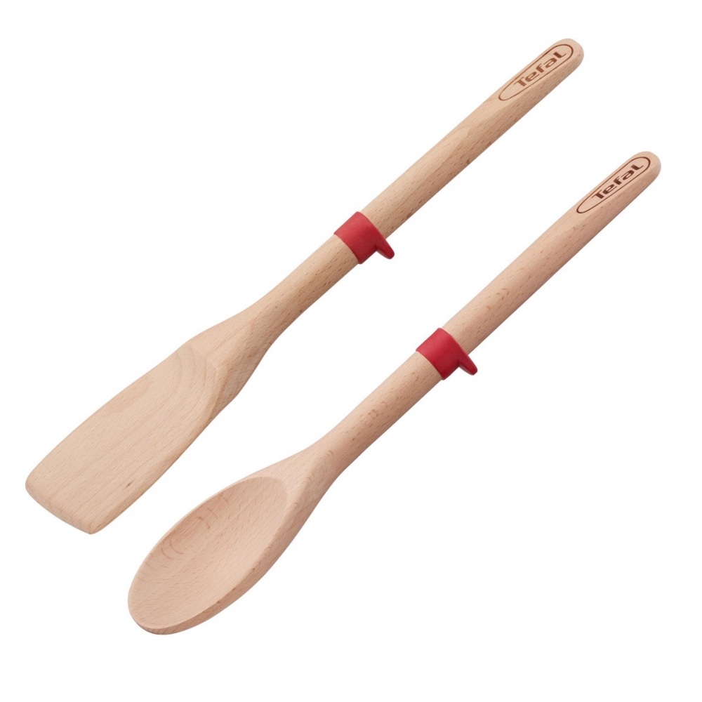 CUILLERE ET SPATULE EN BOIS INGENIO-Tefal