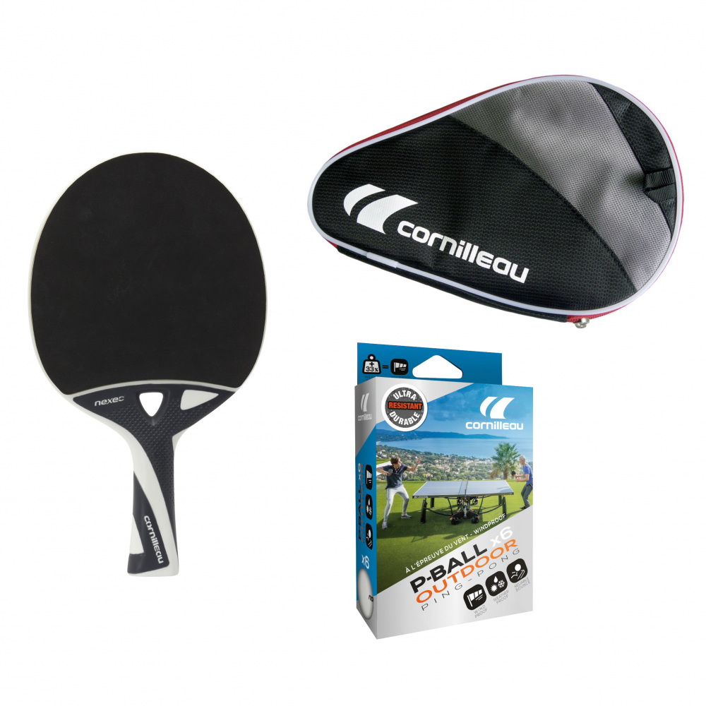 SET RAQUETTE DE PING PONG OUTDOOR-Cornilleau