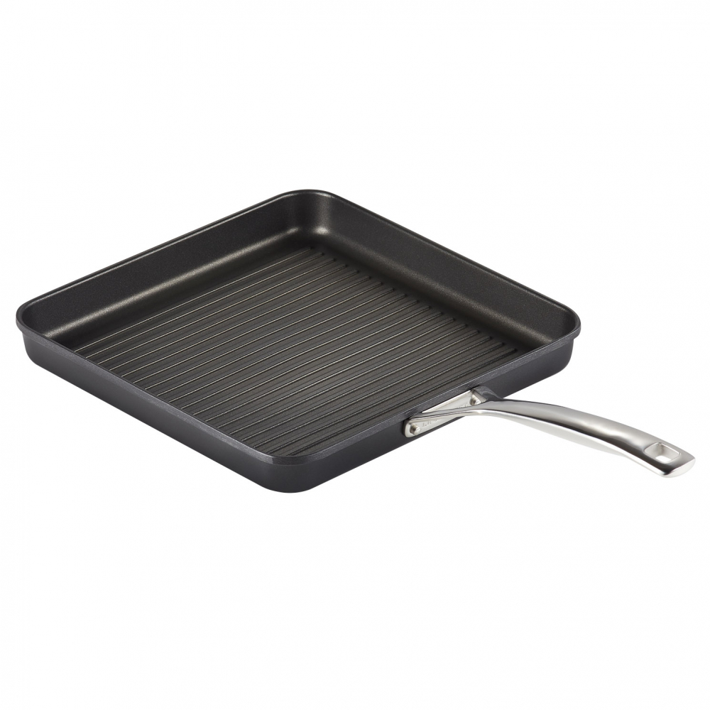 SKILLET GRIL CARRE LES FORGEES 28 CM-Le Creuset