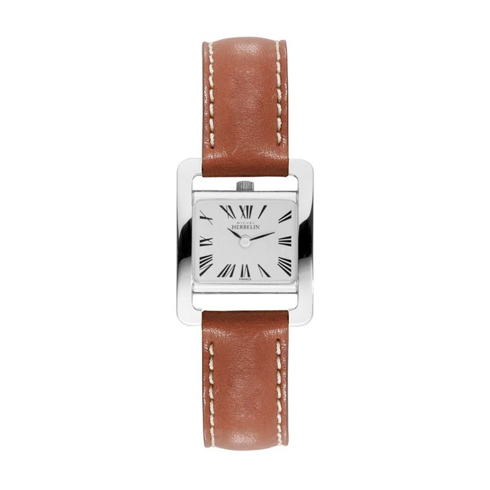 MONTRE MICHEL HERBELIN 5EME AVENUE MARRON-Michel Herbelin