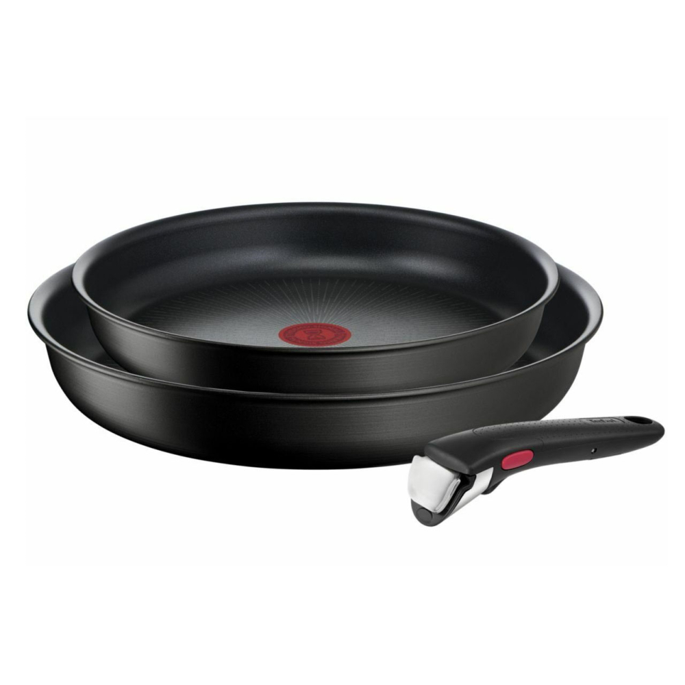 LOT 2 POELES INGENIO ECO RESIST 24/28CM-Tefal