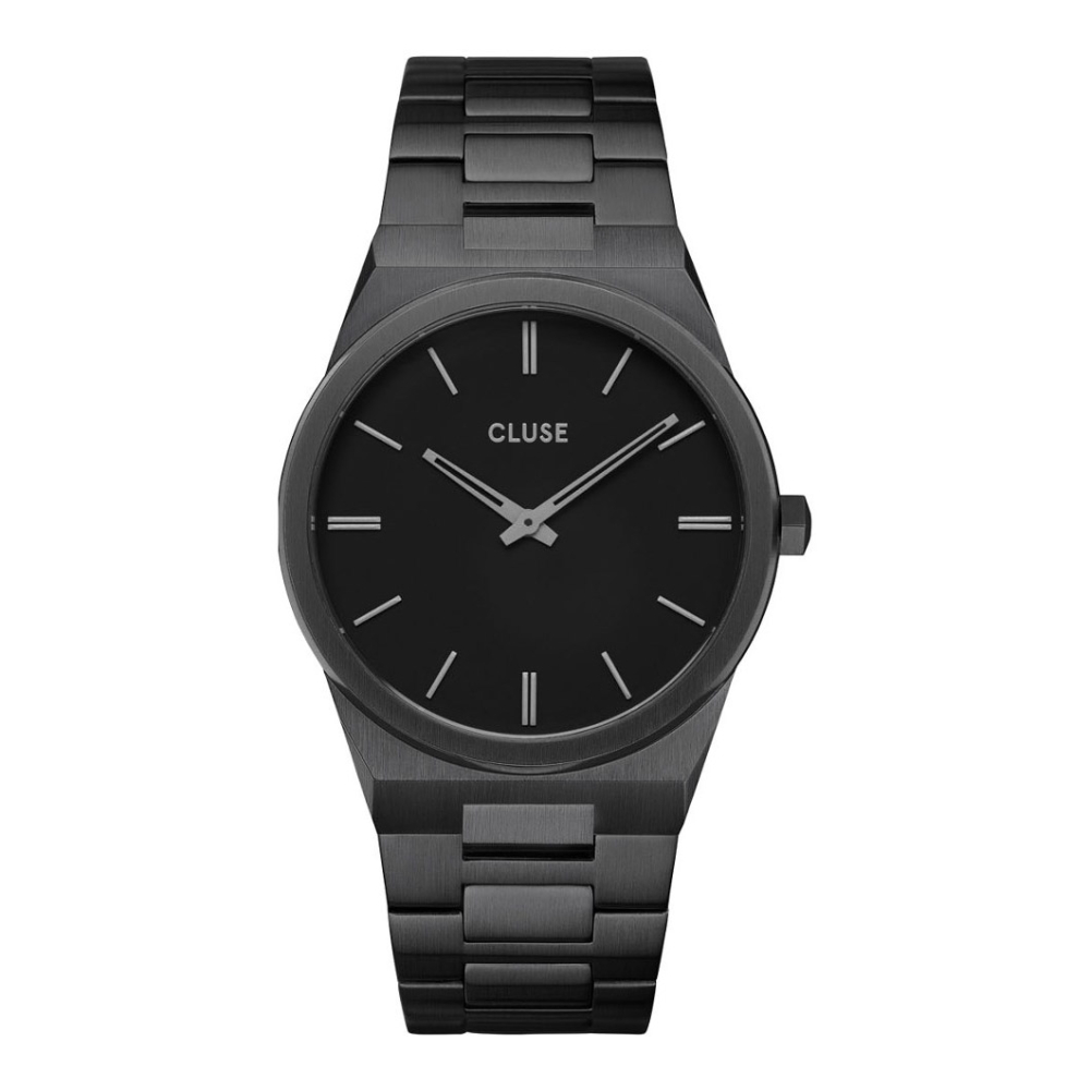MONTRE VIGOUREUX STEEL FULL BLACK-Cluse