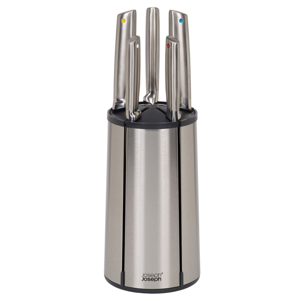 CARROUSEL DE COUTEAUX EN INOX 5 PIECES-Joseph Joseph