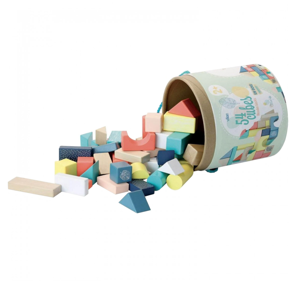 CUBES EN BOIS SOUS LA CANOPEE-Vilac