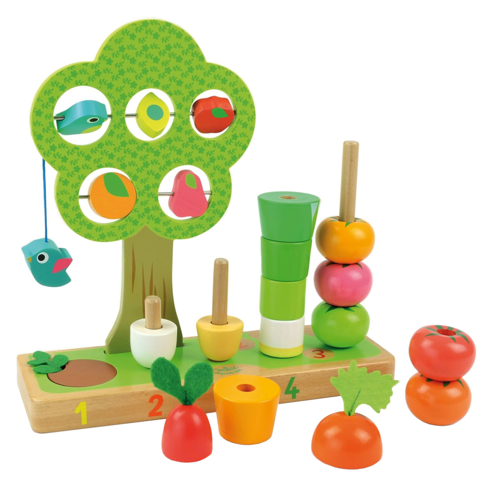 J’APPRENDS A COMPTER LES LEGUMES-Vilac