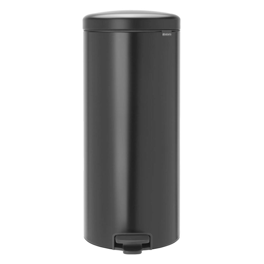 POUBELLE A PEDALE 30L NOIR MAT-Brabantia