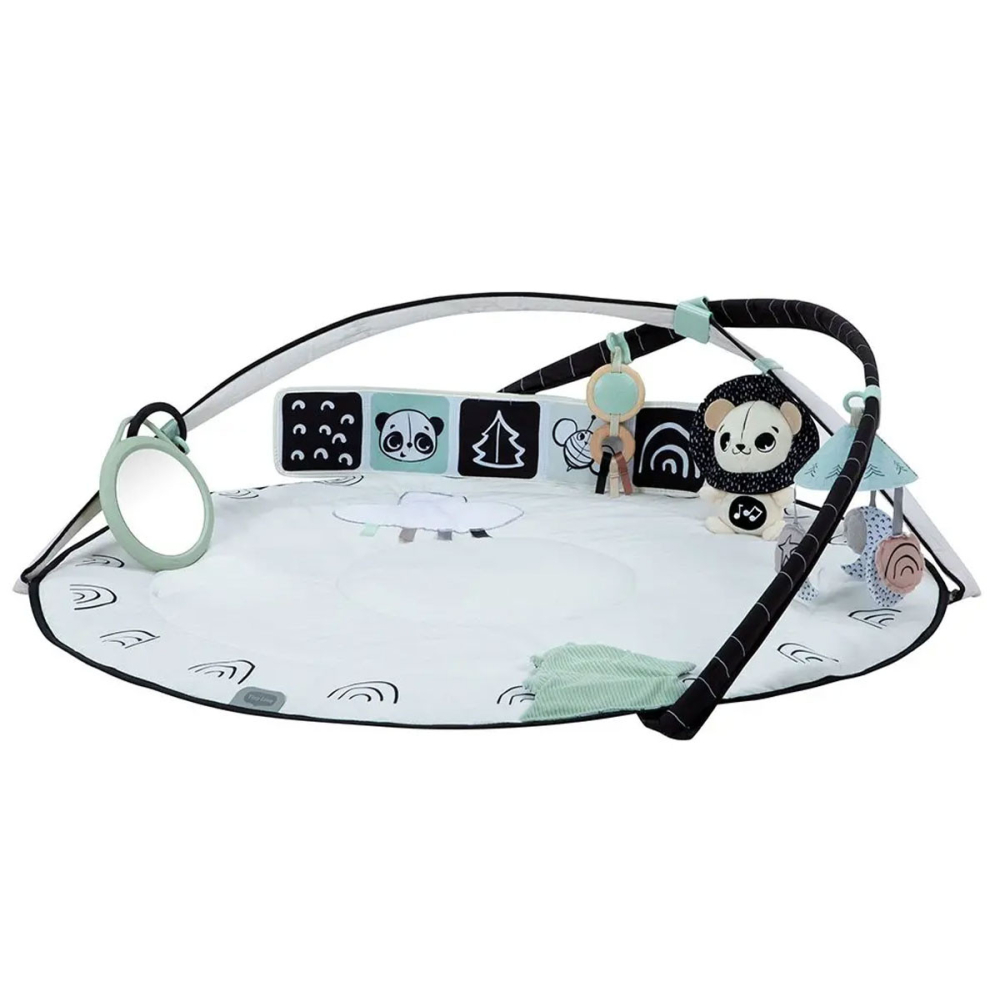 TAPIS D’EVEIL GYMINI BLANC ET NOIR-Tiny Love