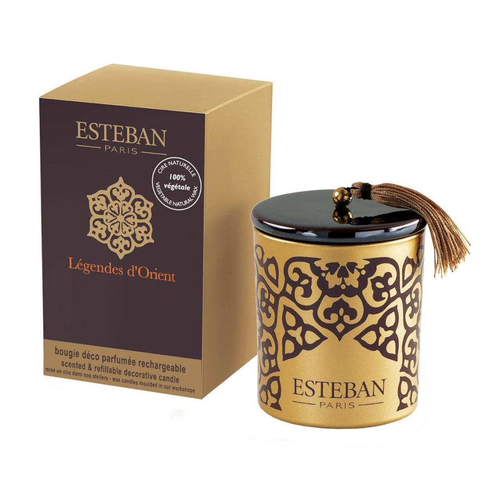 BOUGIE DECORATIVE PARFUMEE LEGENDE D’ORIENT-Esteban