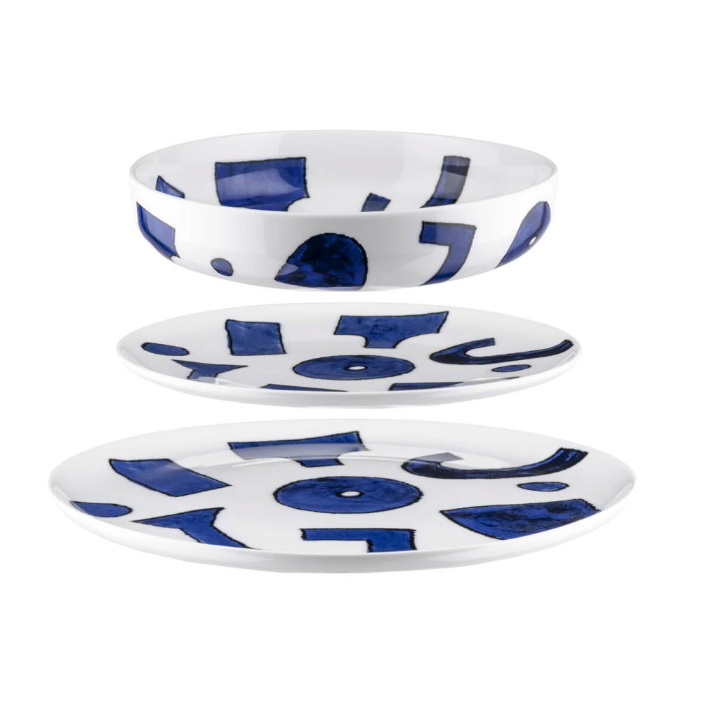 SET 12 ASSIETTES DESIGN ITSUMO-Alessi