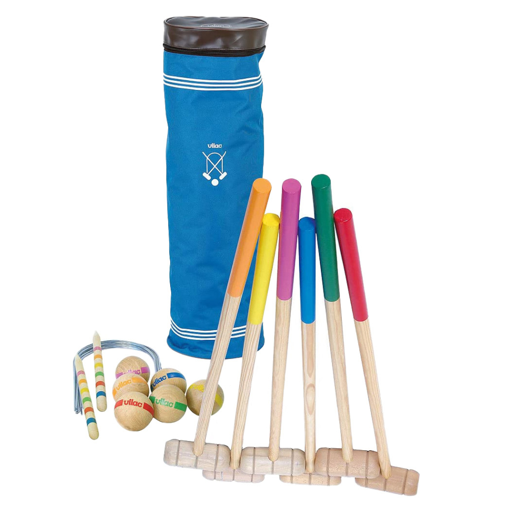 JEU DE CROQUET EN BOIS-Vilac