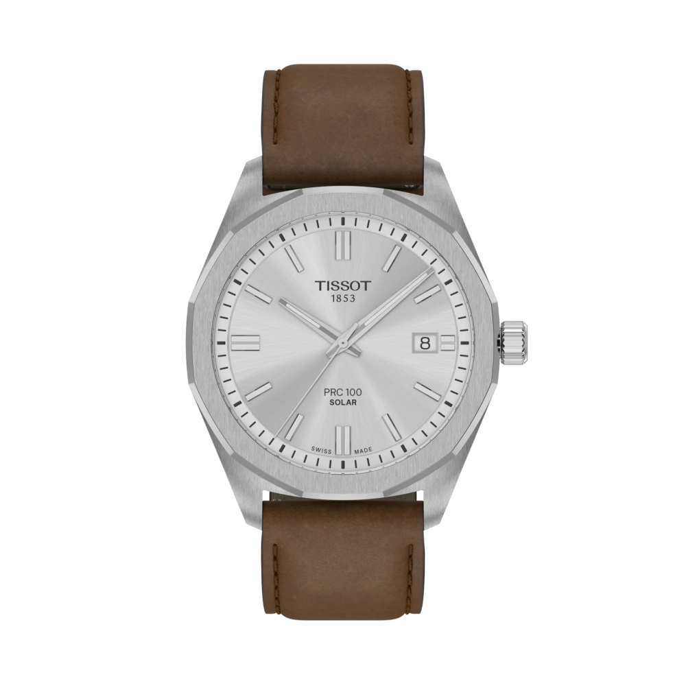 MONTRE PRC 100 SOLAR CUIR-Tissot