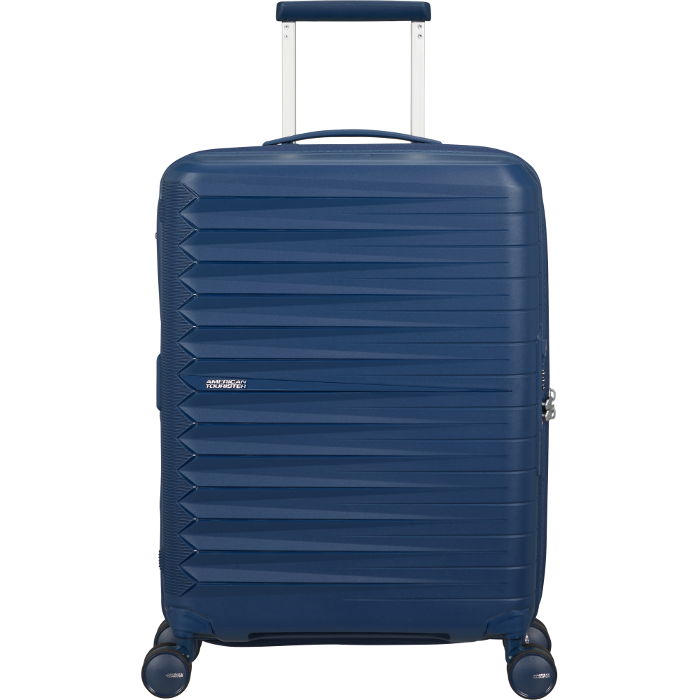 VALISE CABINE FASTFORWARD 55CM BLEU MARINE-American Tourister